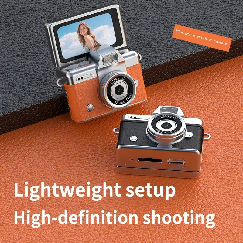 Ultra-Compact Retro Pocket Camera