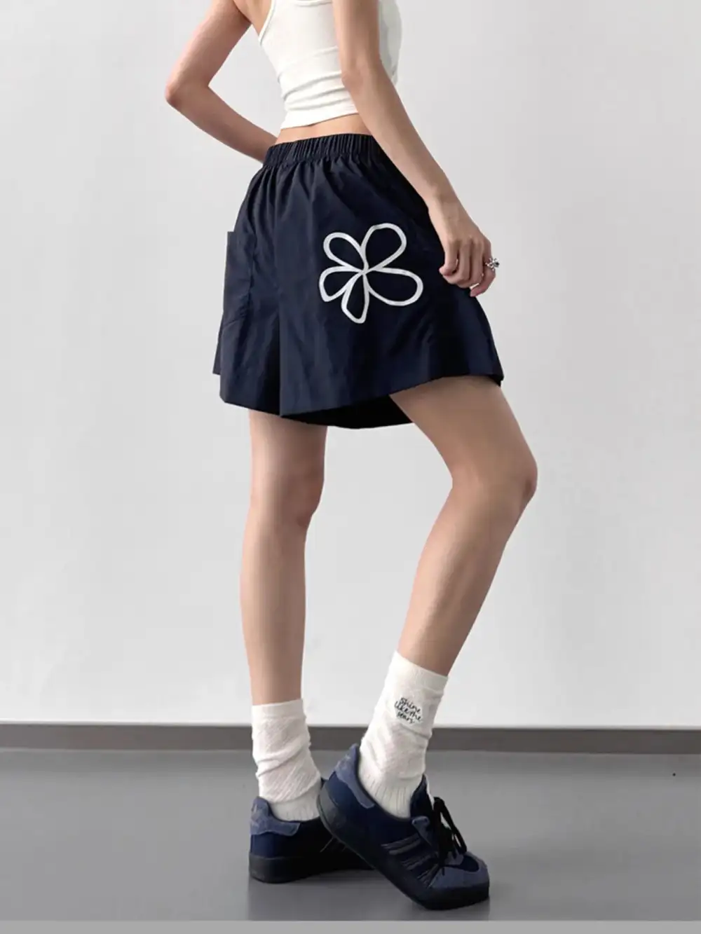 Everyday Elastic Waist Shorts