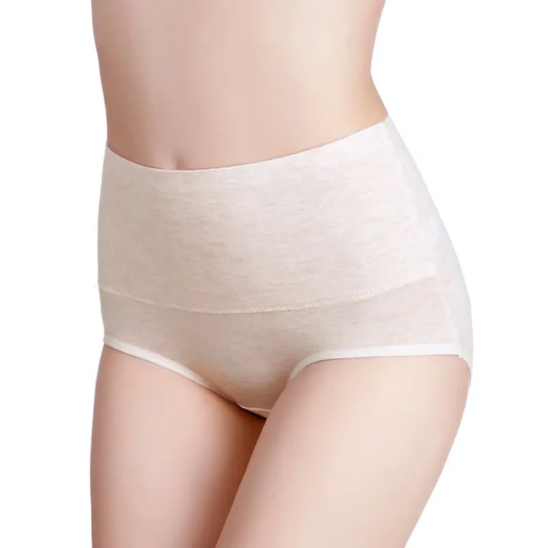 Plus Size High Waist Soft Touch Breathable Panty