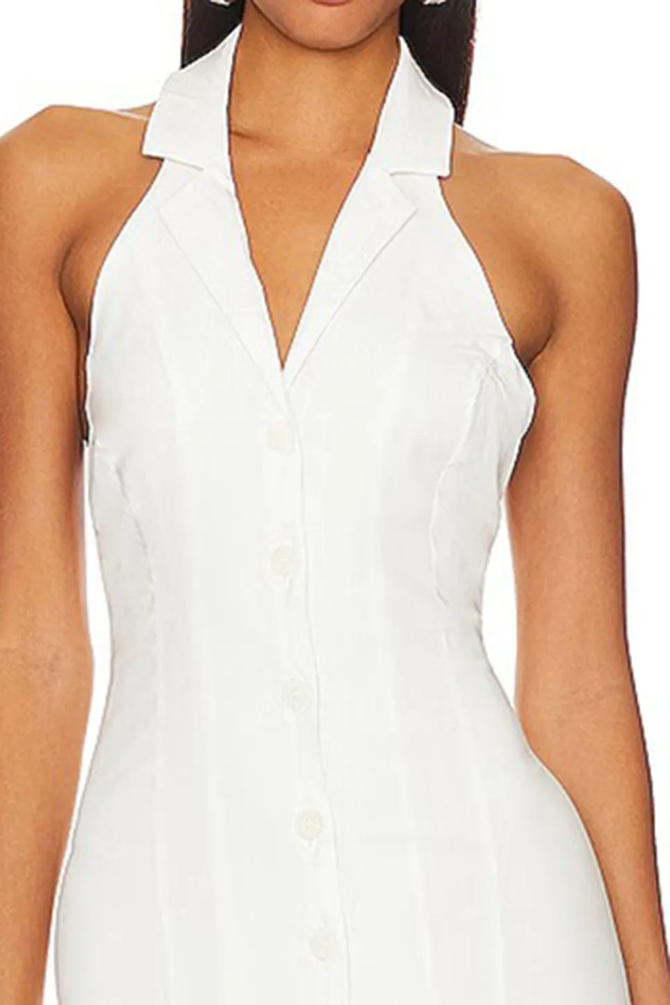Button Down Midi Dress
