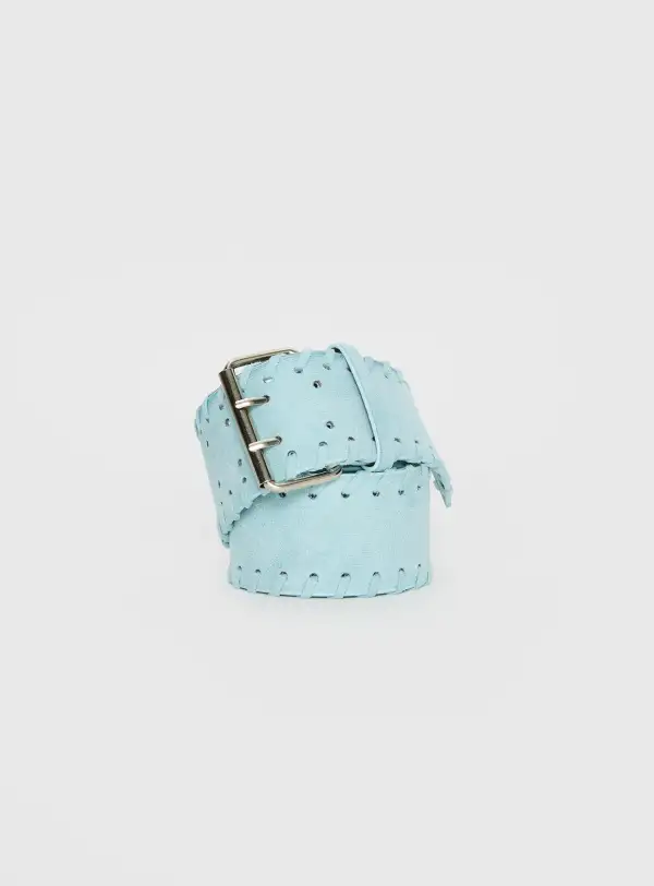 Casual Buckle Woven Belt