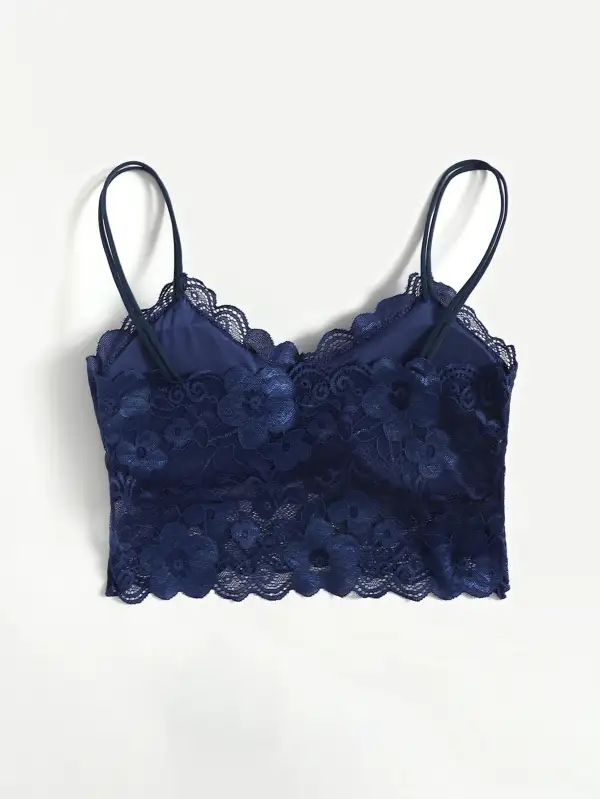 Lace Floral Lace Bralette
