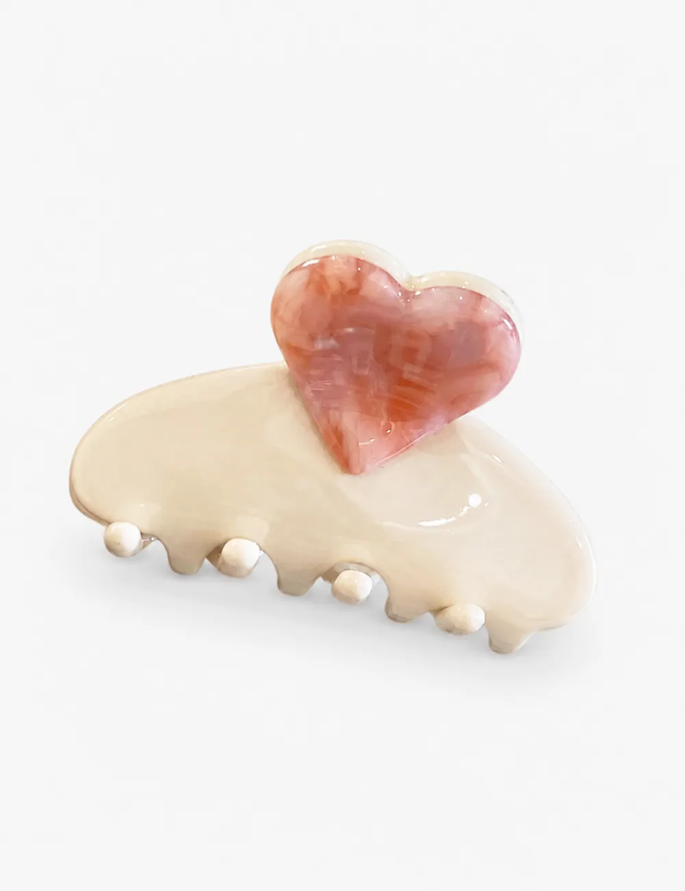 Classic Heart Shape Mini Hair Clip
