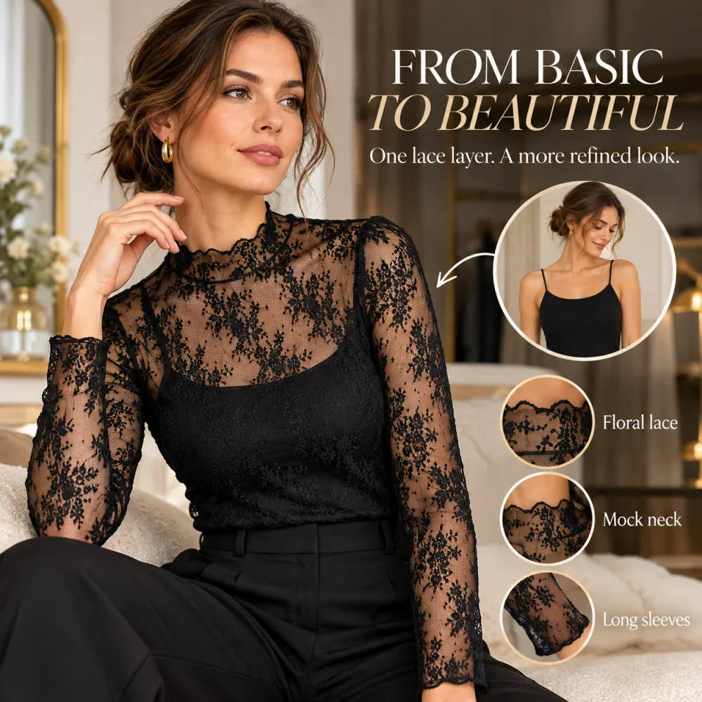 Versatile Lace Top