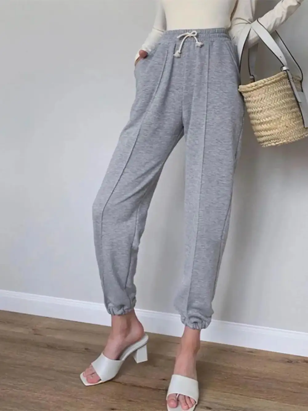 Drawstring Jogger Pants