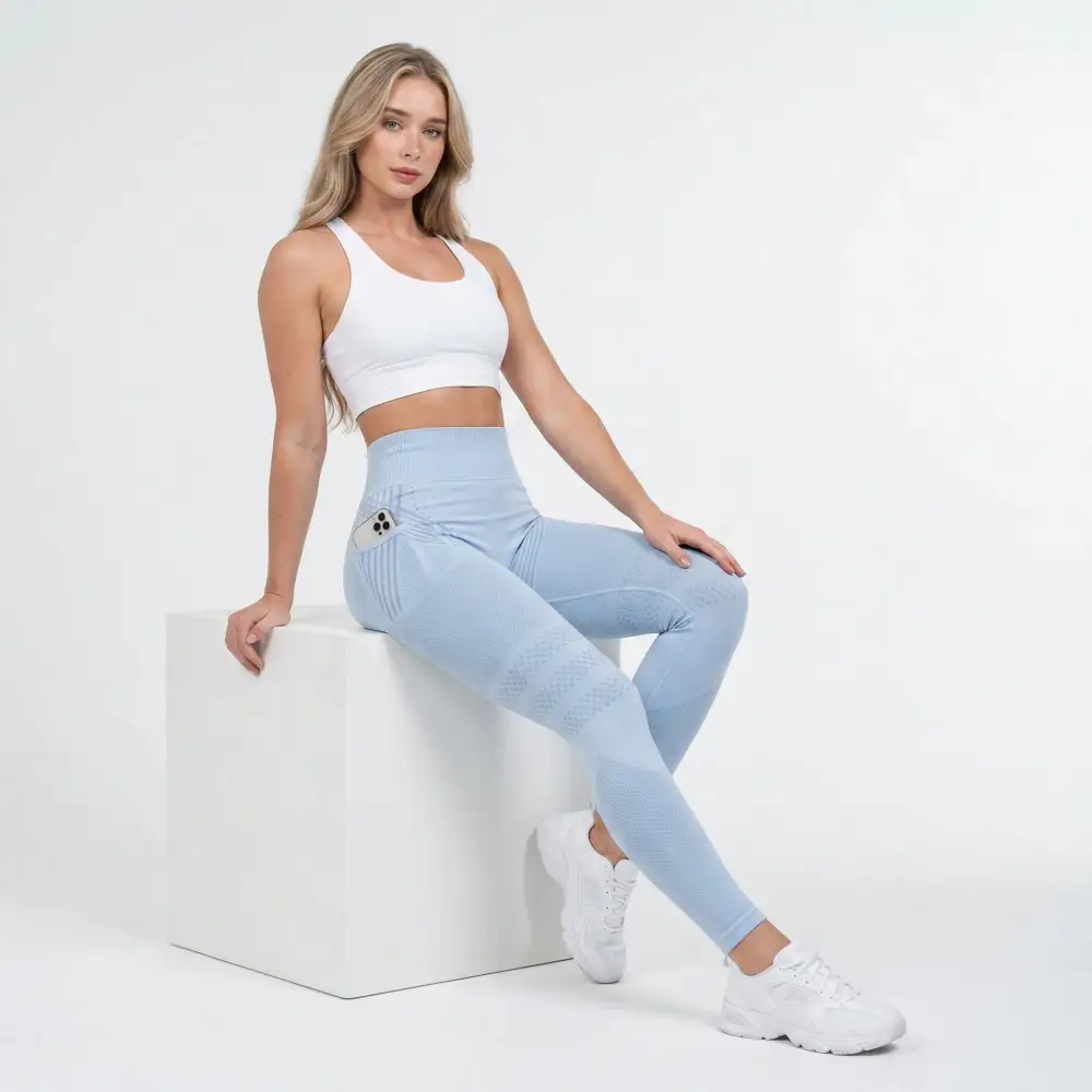 Women's 3D curved buttocks three-dimensional yoga pants