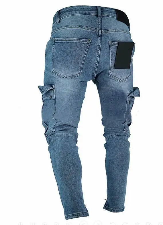 Utility Zip Front Jeans