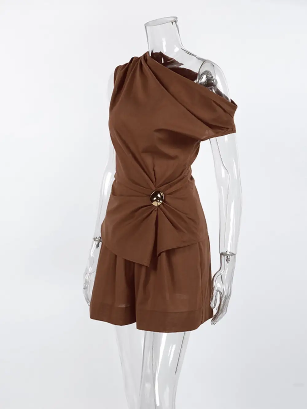 Shoulder Top Jumpsuit