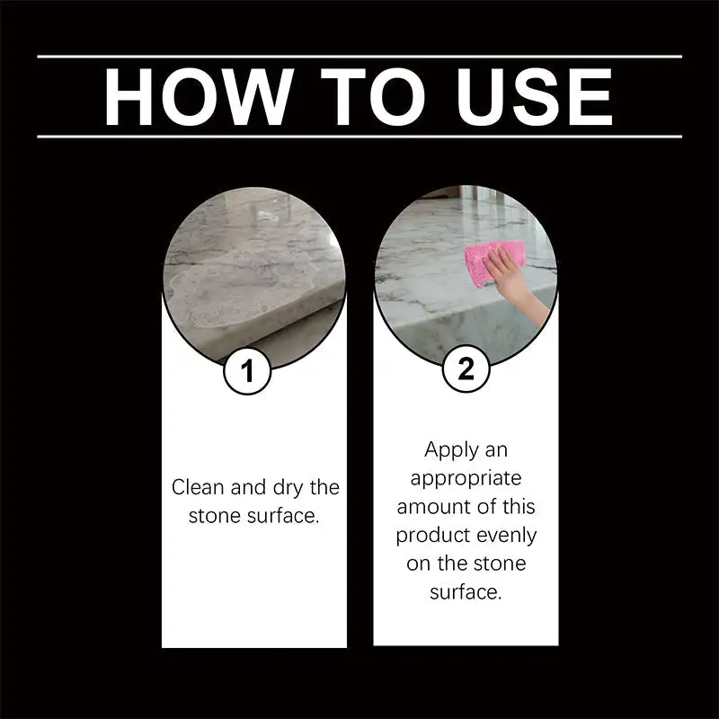 Marble Polishing Paste—Removes scratches and etching marks, restoring the natural luster. The protective layer repels water and fingerprints. Professional-grade restoration that saves you a fortune!