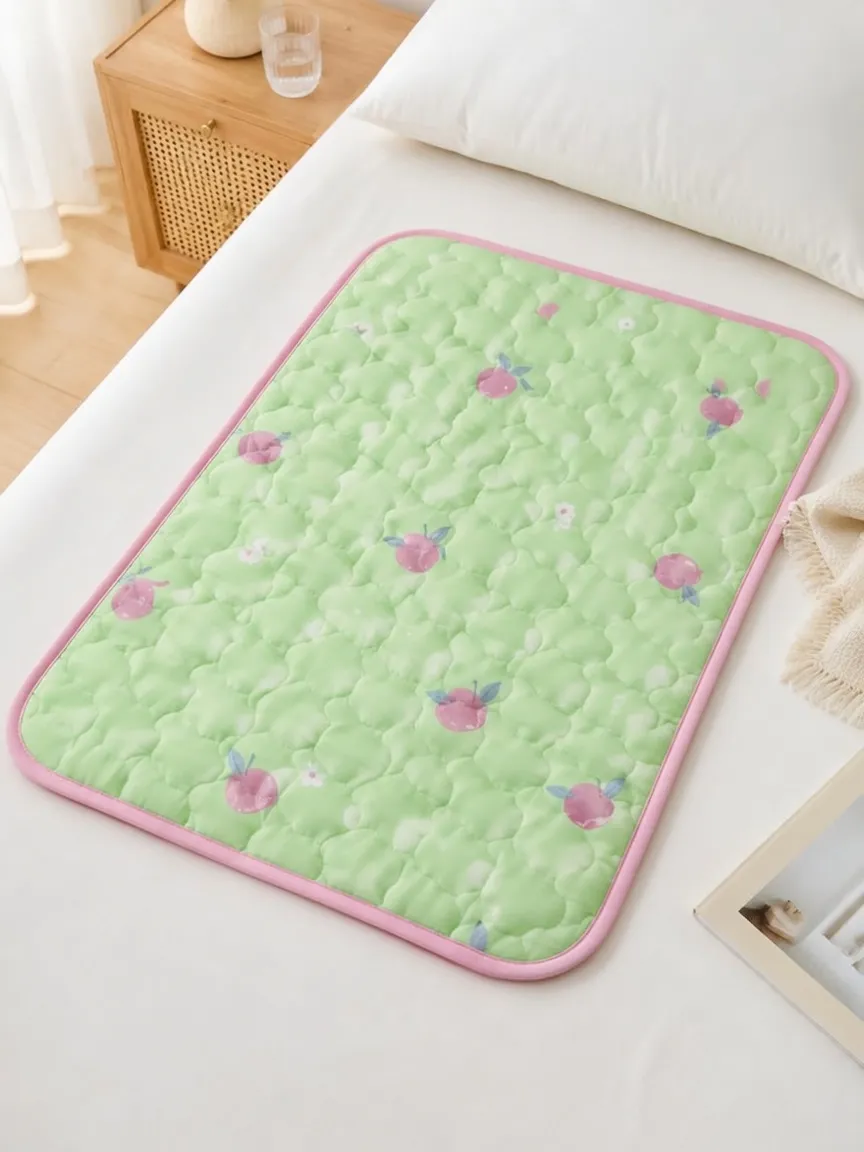 Cute Fruit Peach Pattern Cooling Mat