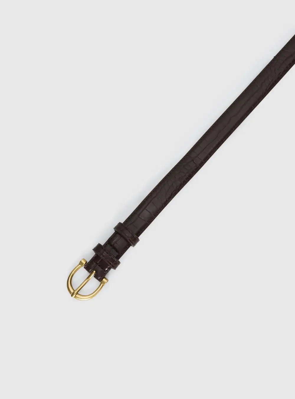 Street Style Buckle Faux Leather Belt