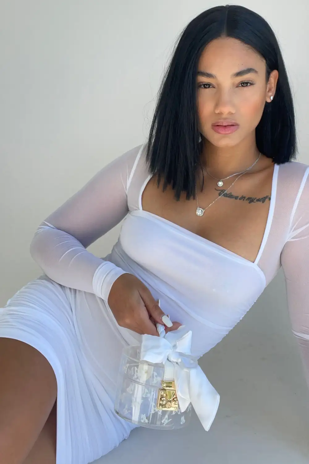 Oh So Fresh Mini Dress - White