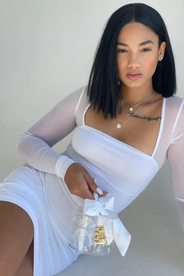 Oh So Fresh Mini Dress - White