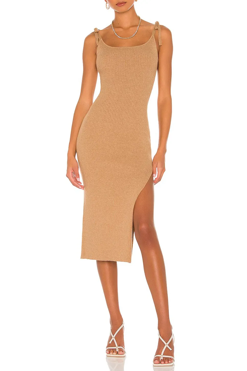 Dress With Detachable Shawl