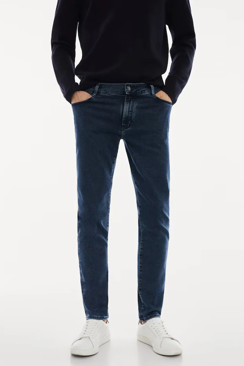 Casual Style Slim-Fit Jeans