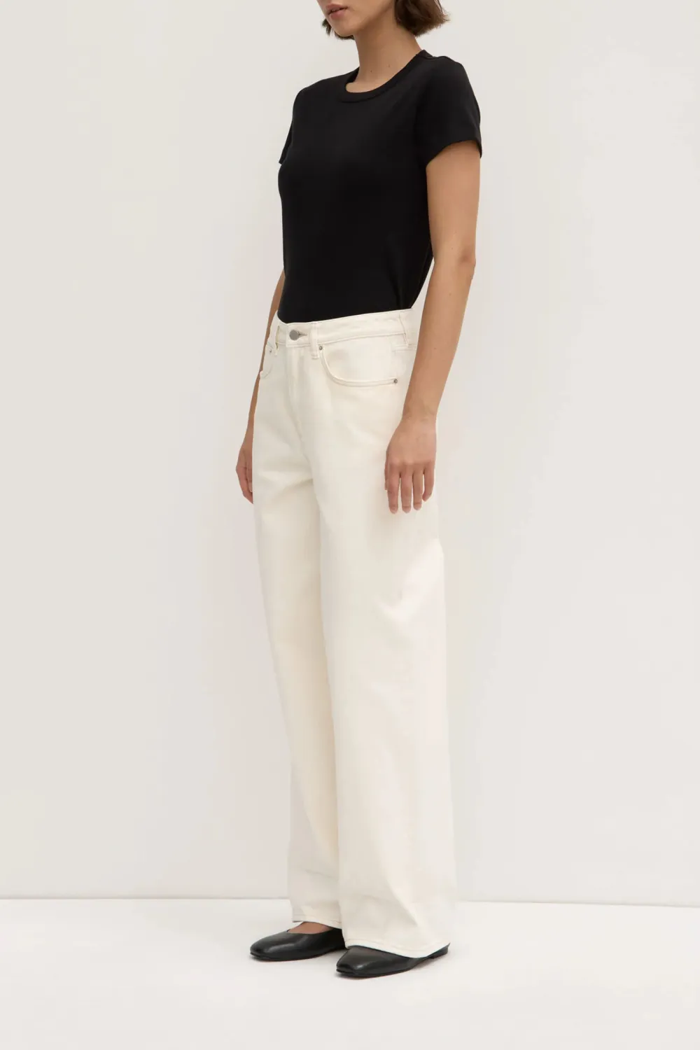 Metal Zipper Jeans