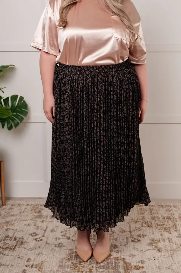 You Wanted Floral Print Skirt