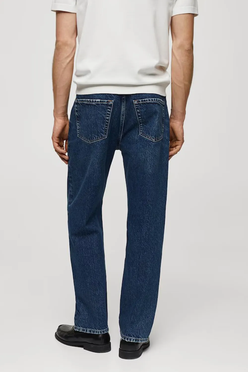 Regular Fit Dark Wash Jeans