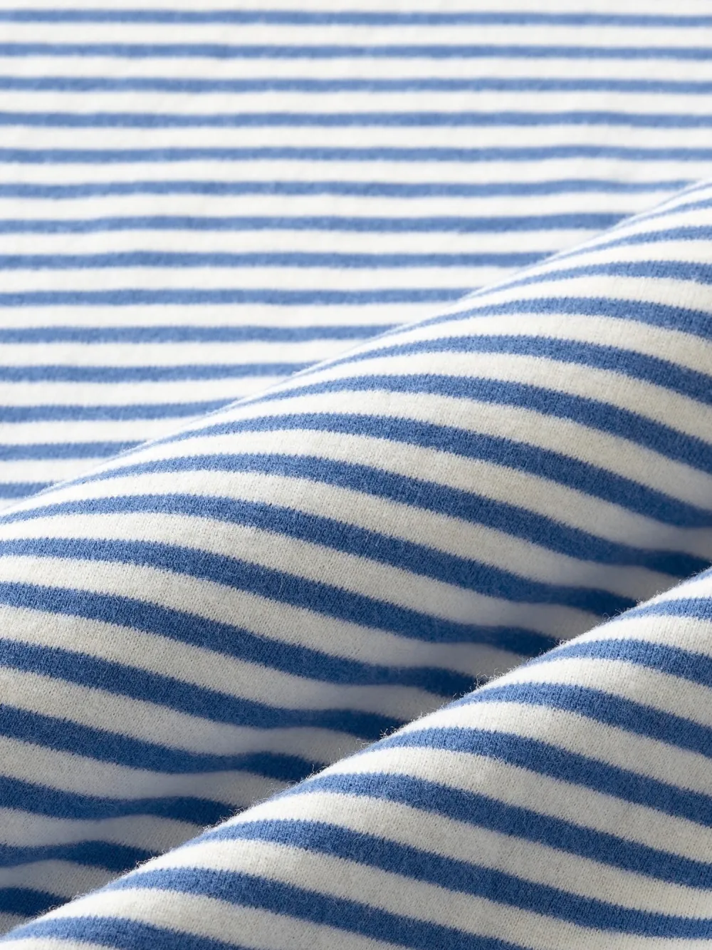 Light Blue Striped Short Sleeve Polo Shirt