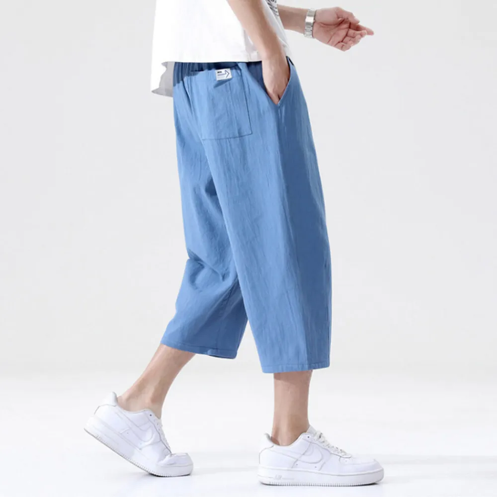 Clean Cropped Casual Pants