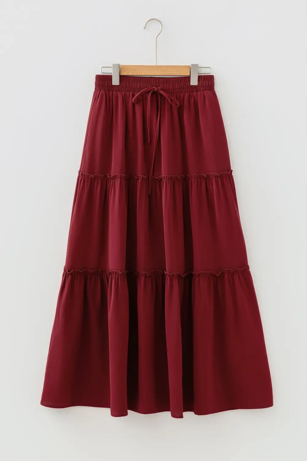 Gentle Drawstring Fiery Skirt