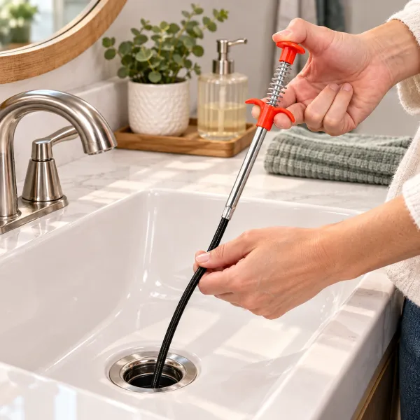 Household Drain Clog Remover Tool