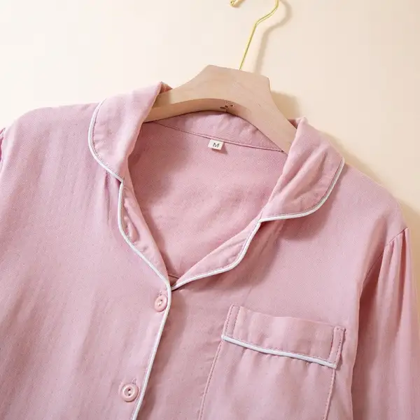 Knit Long Sleeve Pajama Set