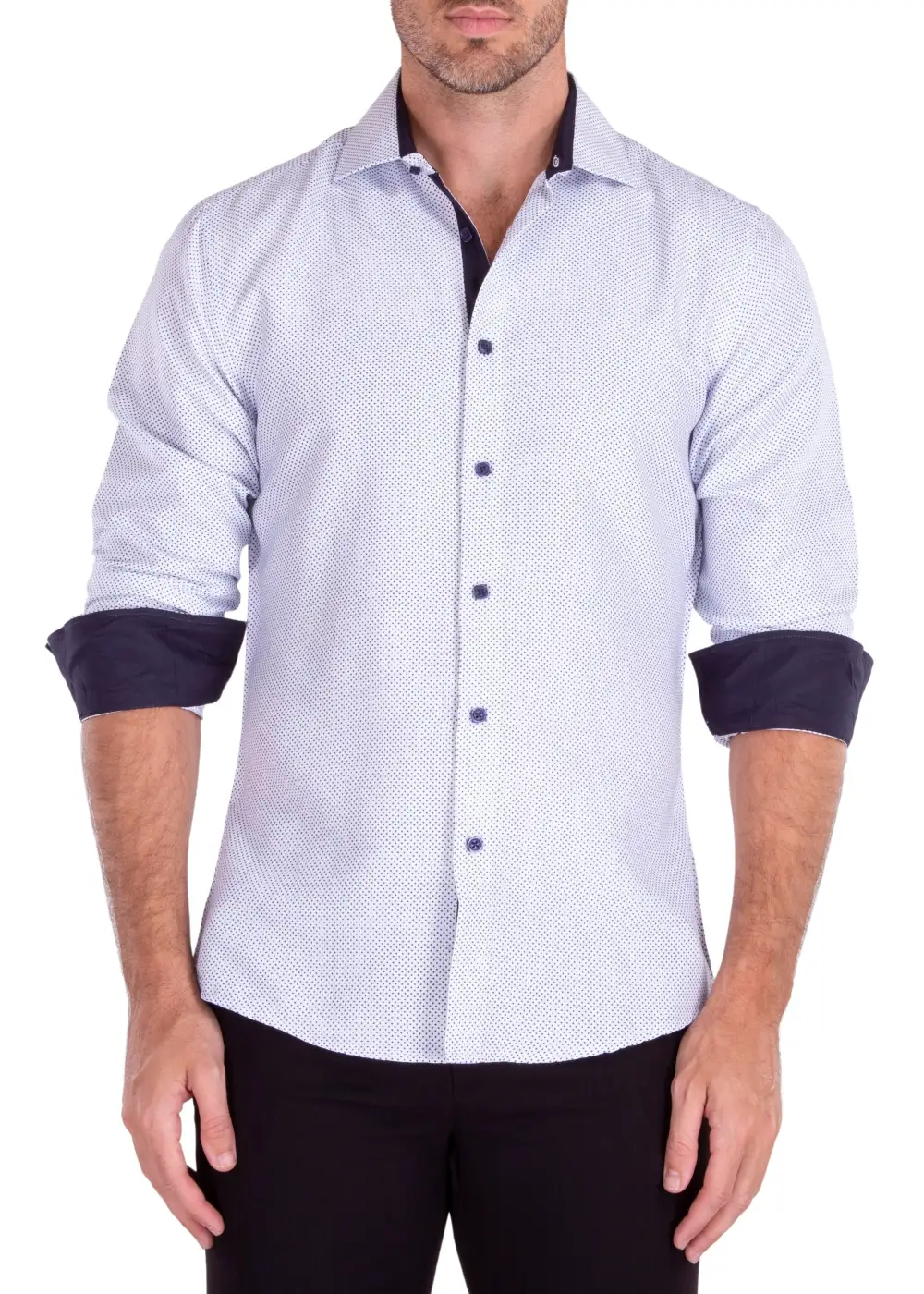 Comfort Fit Long Sleeve Button Shirt
