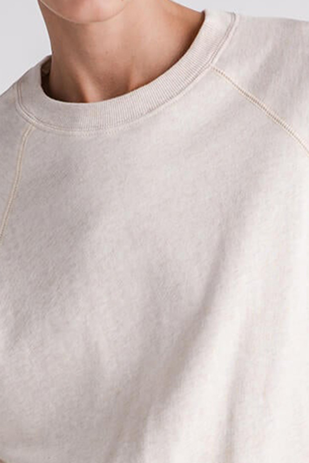 Z Supply Saldana French Terry Sweatshirt - oatmeal heather