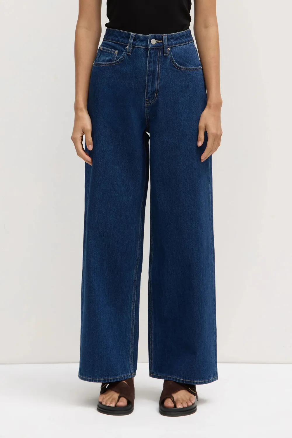 Cotton Five Pocket Jeans
