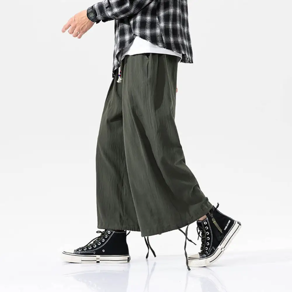 Wide Pleated Lounge Pants