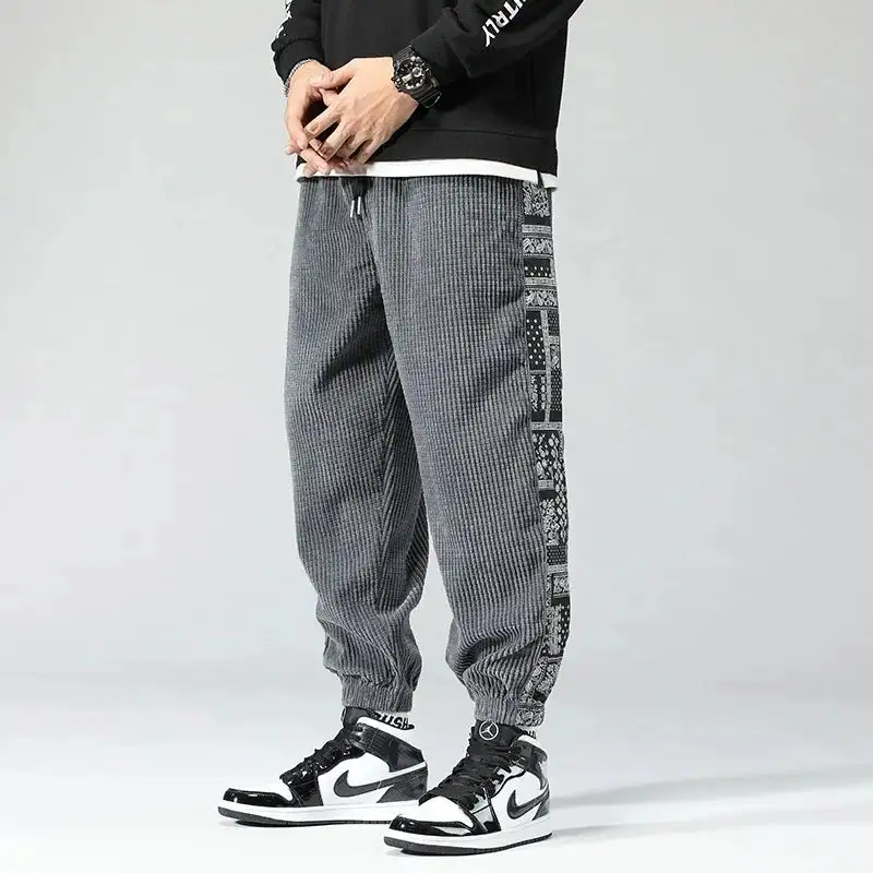 Men's Corduroy Tapered Jogger Pants