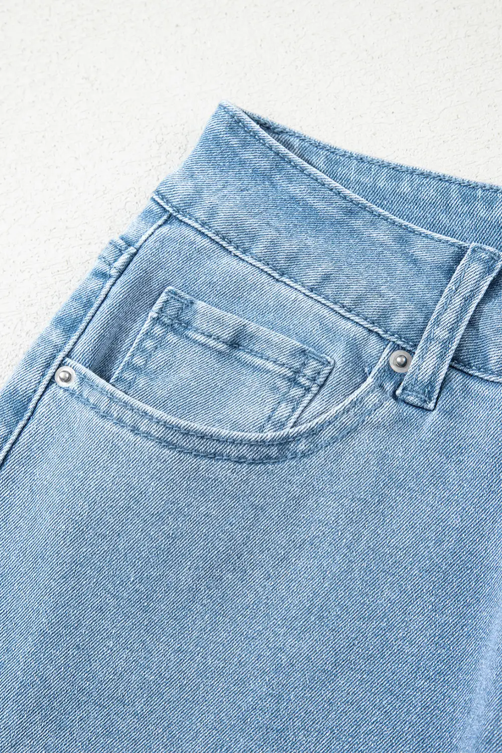 Wide Leg Cropped  High Jeans