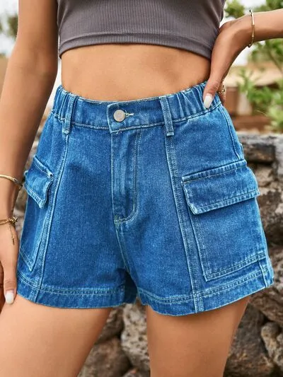 Laid Back Clean Pocket Detail Shorts