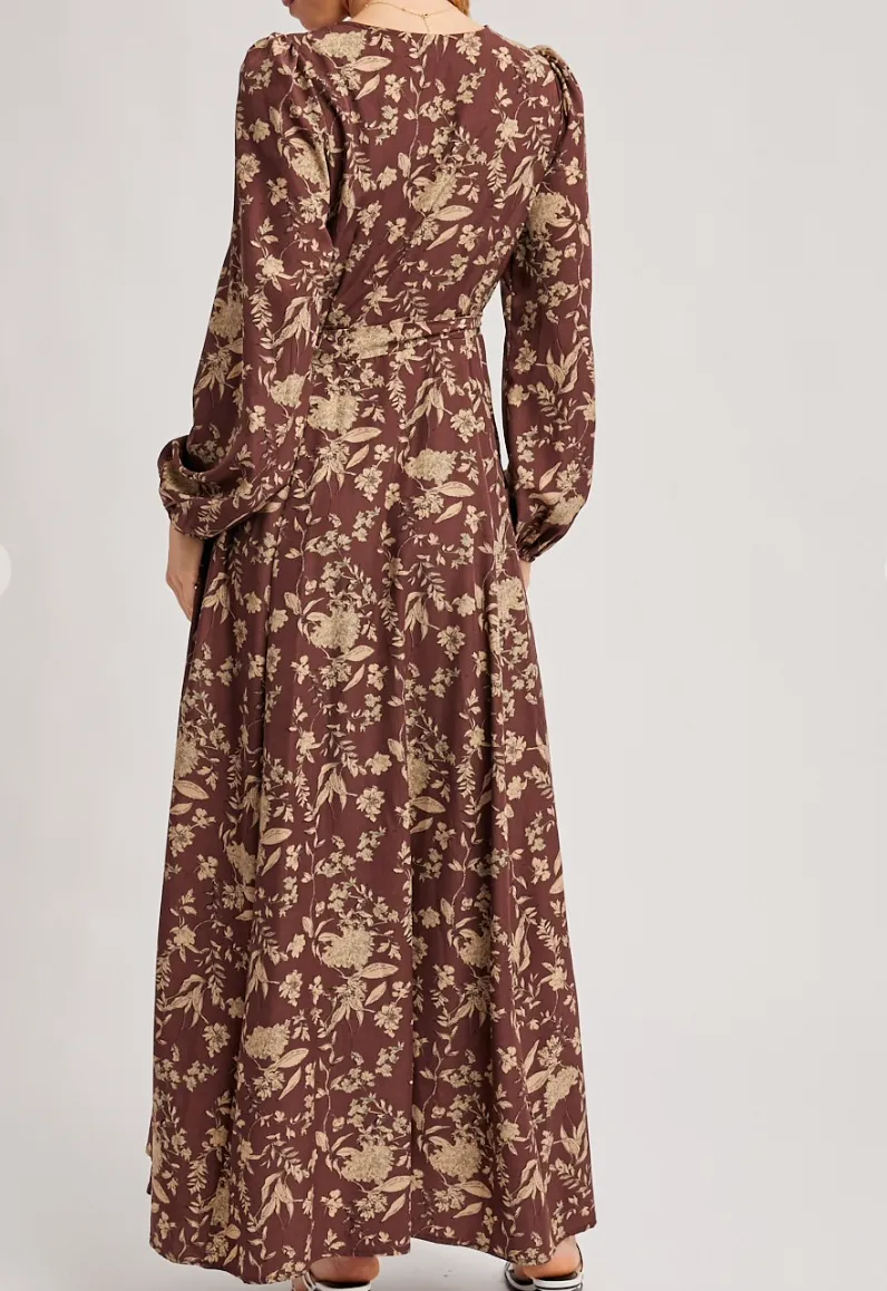 Floral Flowy Maxi Dress
