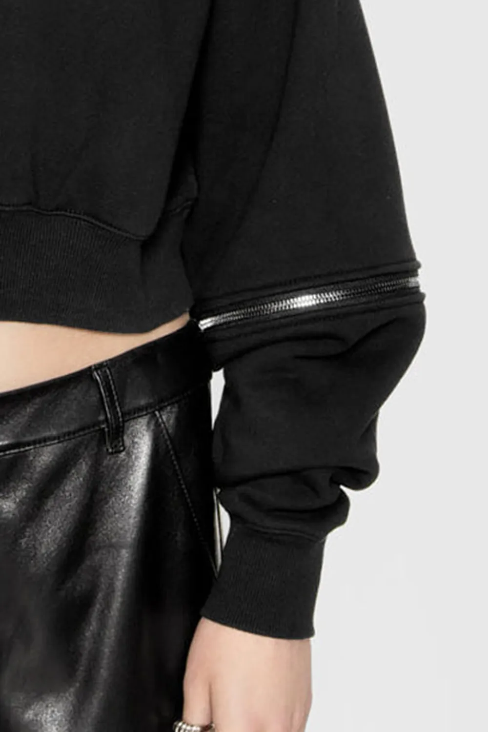 True Black Hoodie