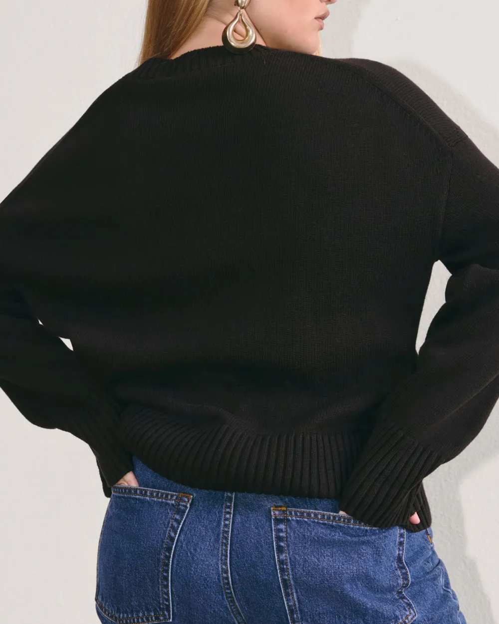 The Boxy Sweater In Everyday Cotton