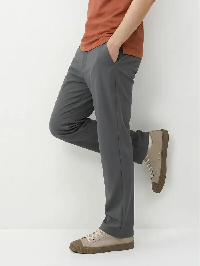 Men's Relaxed Loose-fit Trousers