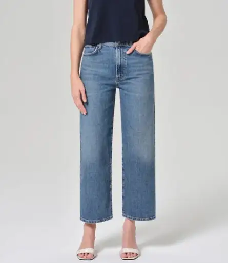 High Rise Straight Leg Jeans