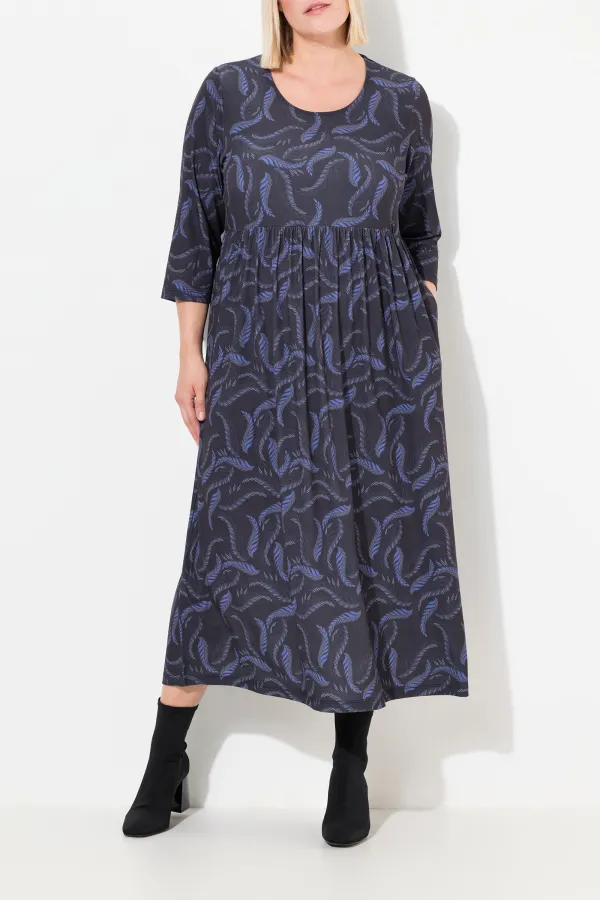 Round Neck Knitted Dress