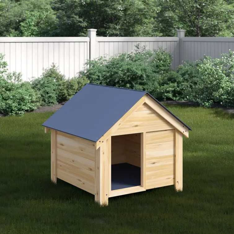 Heitzman Natural Wood Dog House