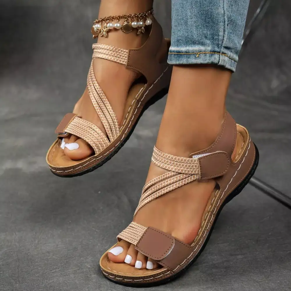 Everyday Wedge Open Sandals
