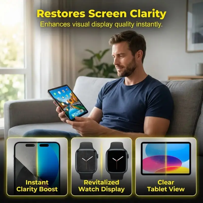 Portable Screen Scratch Repair Liquid – Nano Polish, for Minor Scratches 📱