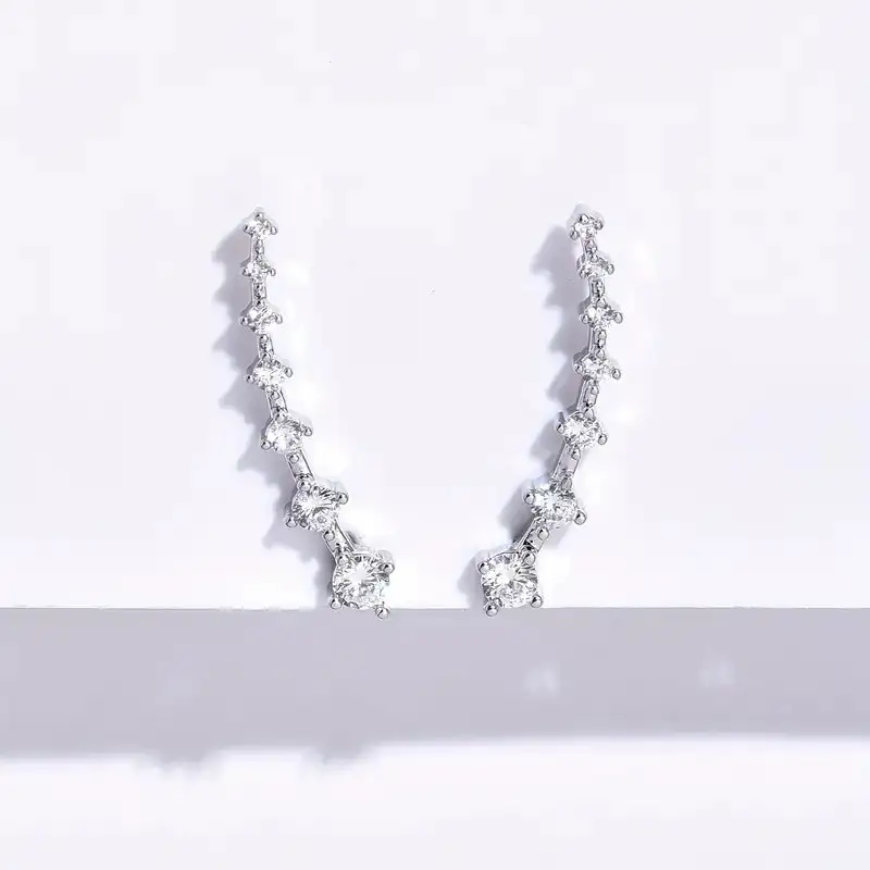 Rhinestone Ear Climbers Jewelry