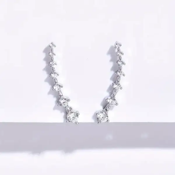 Rhinestone Ear Climbers Jewelry