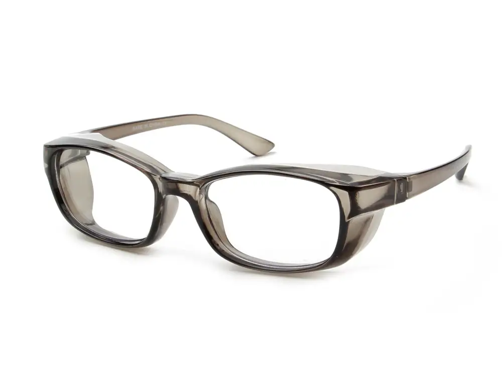 Smooth Glossy Rectangle Frame Sunglasses
