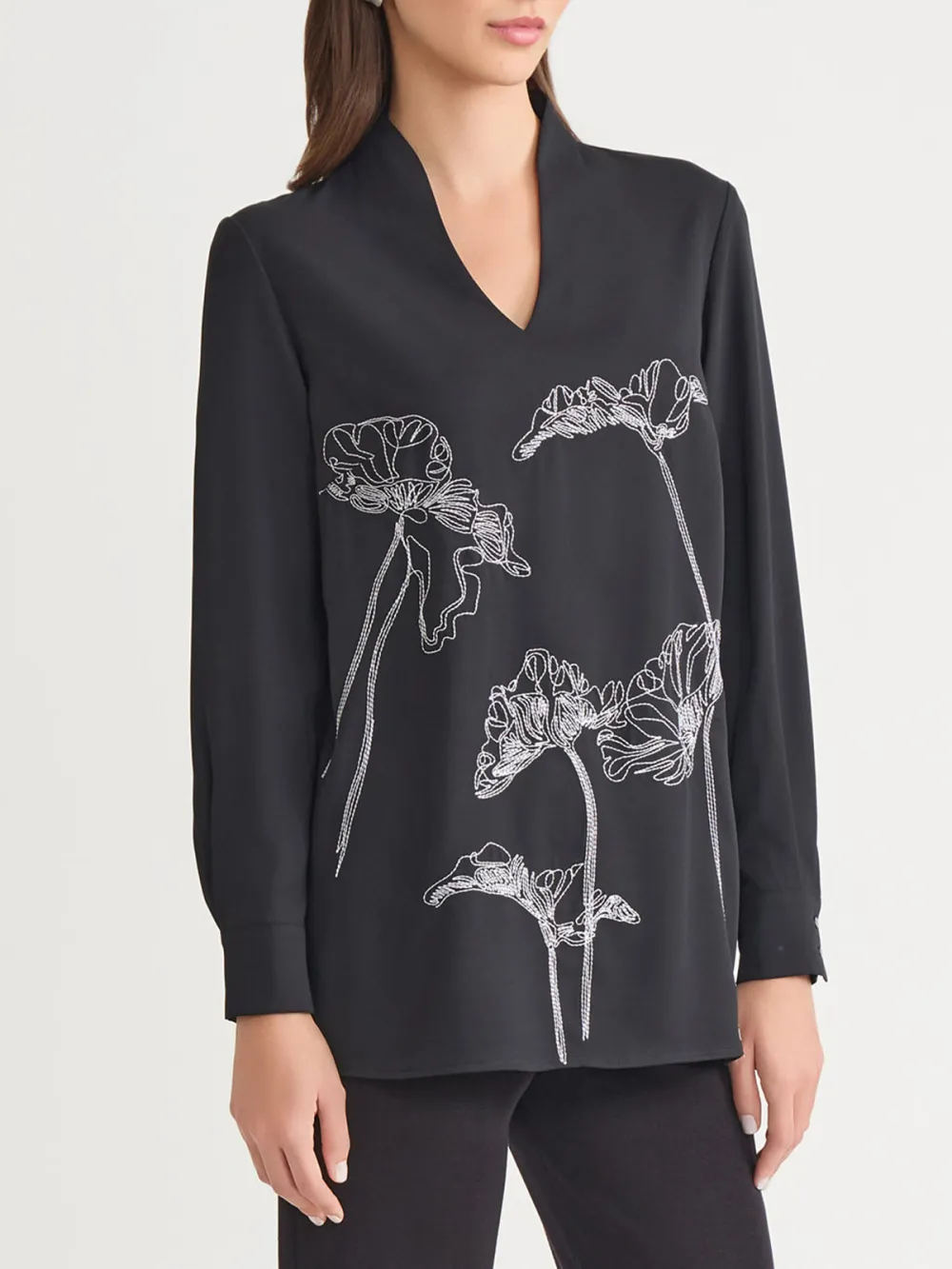 Modified V-Neck Tunic