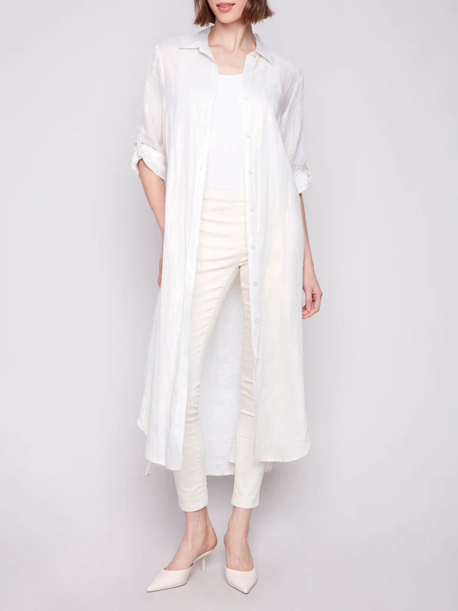 Elegant Solid Color Waist Dress For Women