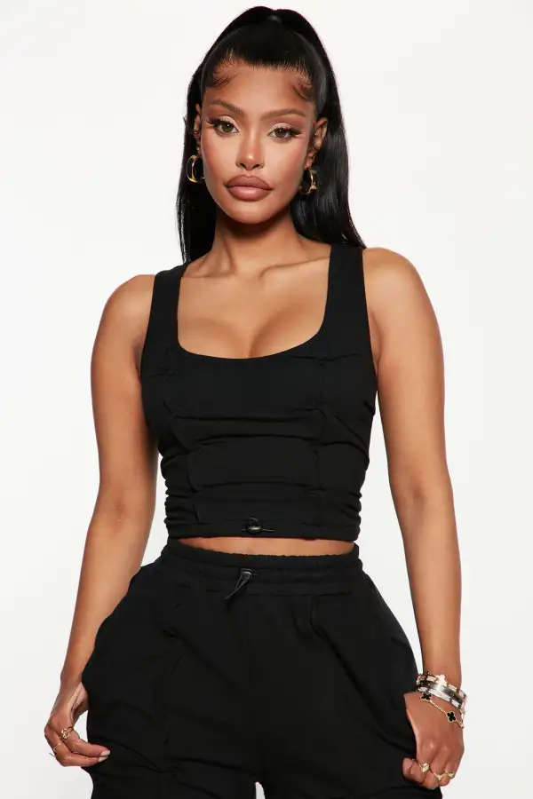 Same Attraction Pant Set - Black