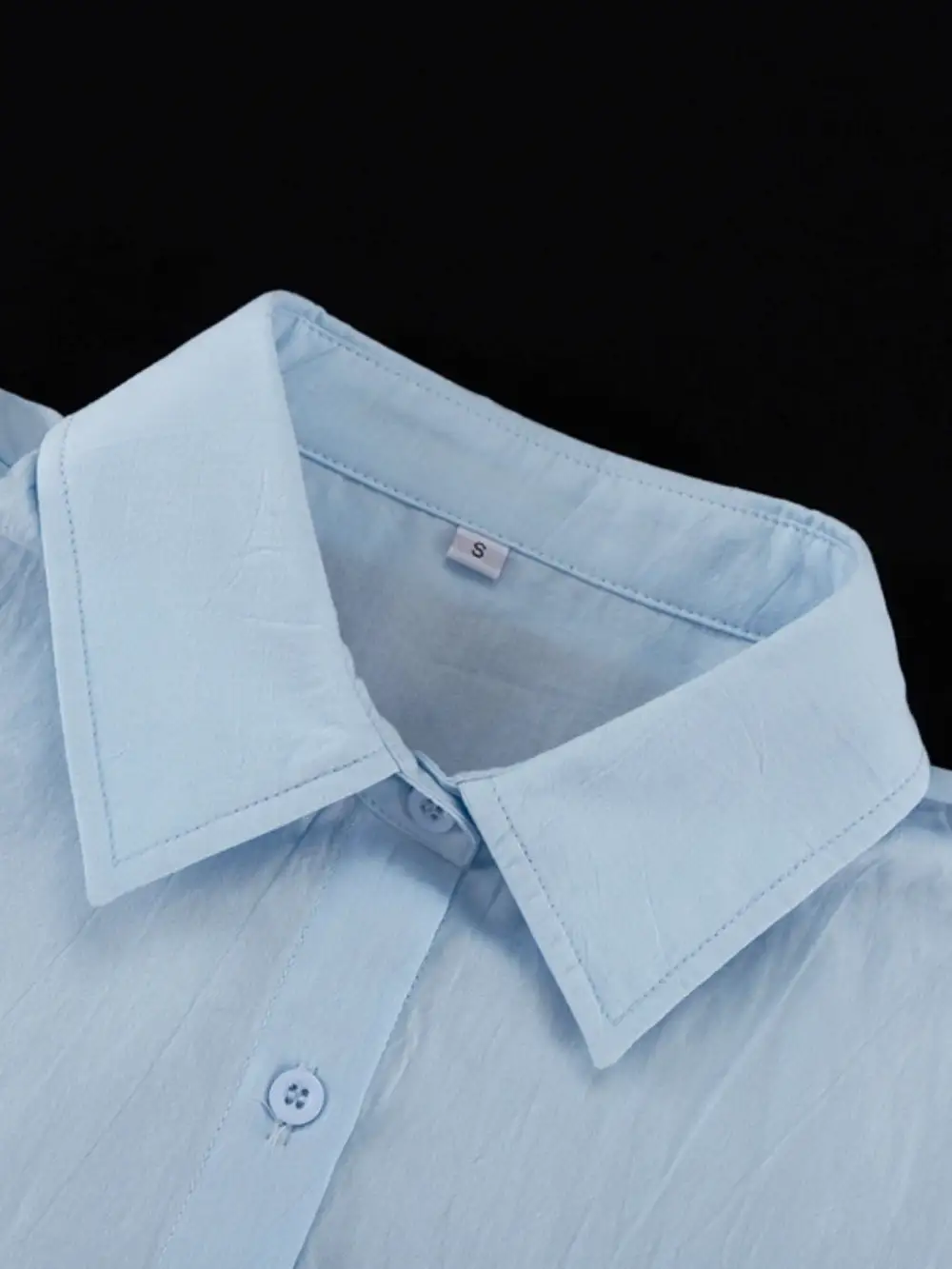 Button Front Tie Coordinated Set